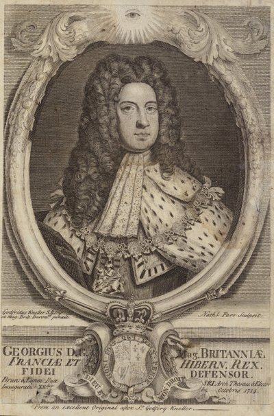 Le roi George Ier de Grande-Bretagne et d